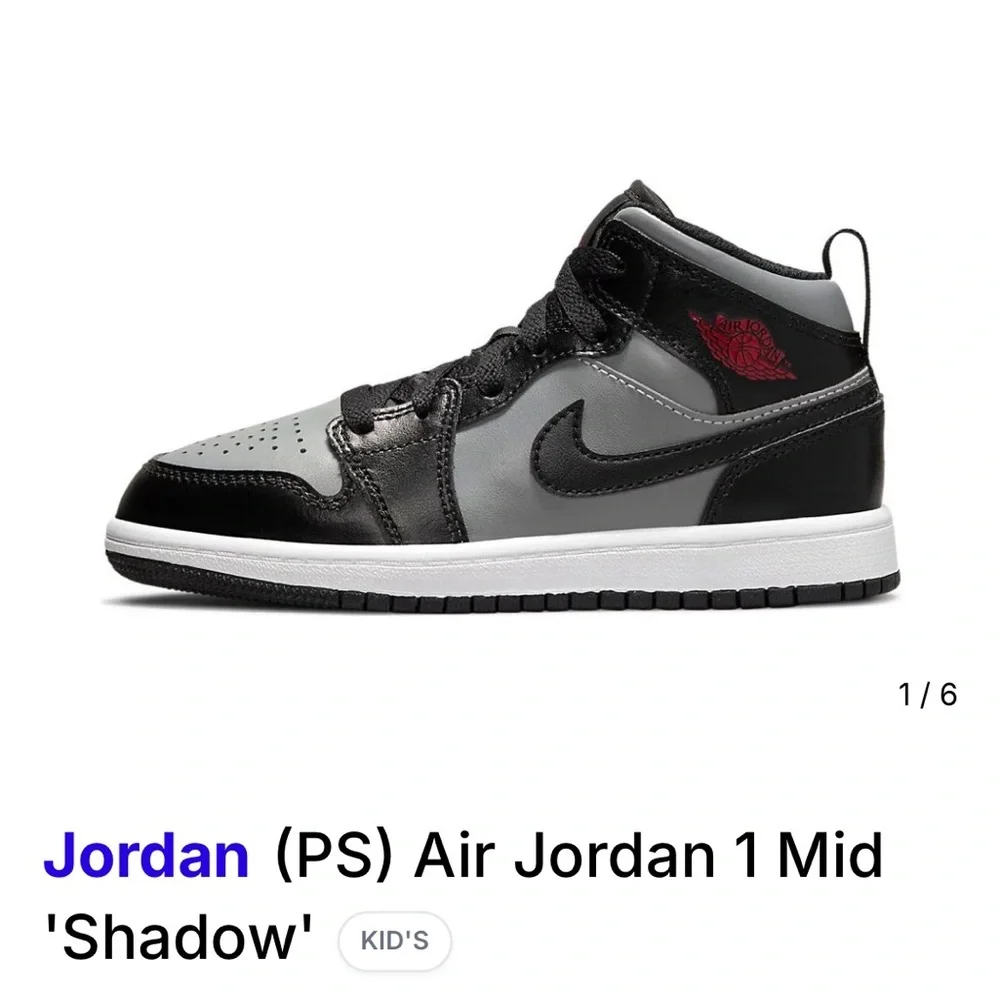 Air Jordan 1 Mid Shadow